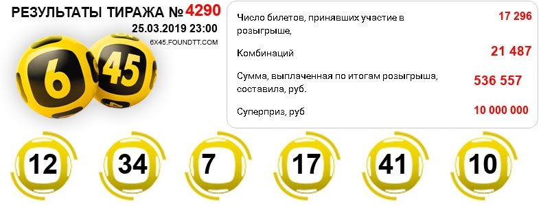 Тираж 4290